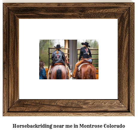 horseback riding near me in Montrose, Colorado